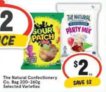 IGA The Natural Confectionery Co. Bag 200-260g offer