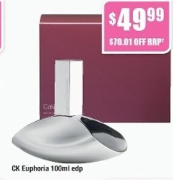 Chemist Warehouse CK Euphoria 100ml edp offer