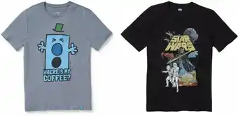 BIG W Mr. Grumpy or Star Wars Mens Tees offer