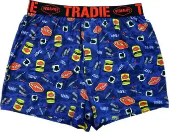 BIG W Tradie Mens Vegemite Boxer Shorts offer