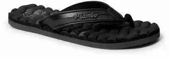 BIG W Mambo Men's Wavey Cushion Thongs - Black offer