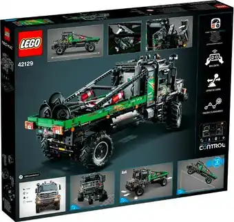 LEGO Technic 4x4 Mercedes-Benz Zetros Trial Truck 42129