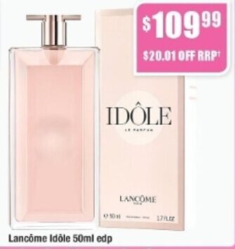 Chemist Warehouse Lancõme Idõle 50ml edp offer