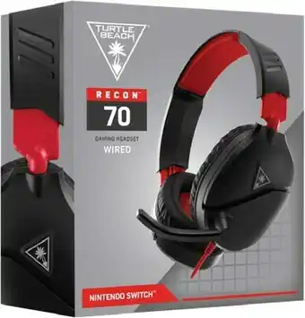BIG W Turtle Beach Recon 70’s Gaming Headset - Red offer