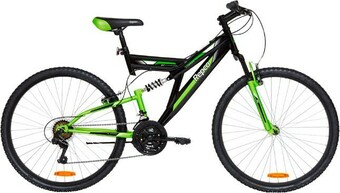 BIG W Repco ‘Charger 27.5’ 70cm Dual Suspension Mountain Bike offer