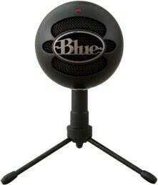 BIG W Blue 'Snowball Ice' Plug and Play USB Microphone* offer