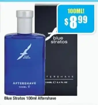 Blue Stratos 100ml Aftershave