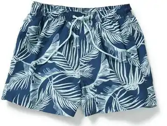 BIG W Wave Zone Mens Print Swim Short - Blue & Green offer