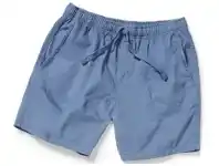 Brilliant Basics Mens Organic Cotton Rugby Shorts Sizes S-3XL - Blue