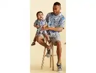 BIG W Dymples Mini Me Short Sleeve Shirt or Linen Blend Shorts Sizes 000-2 offer