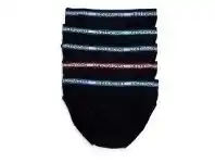 BIG W Underworks Mens 5-Pack or 7-Pack Briefs Sizes S-XL - Black offer