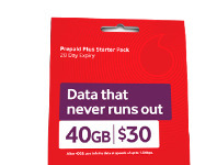 BIG W Vodafone $30 Starter Pack offer