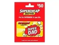 BIG W Supercheap Auto Super Dad Gift Card offer