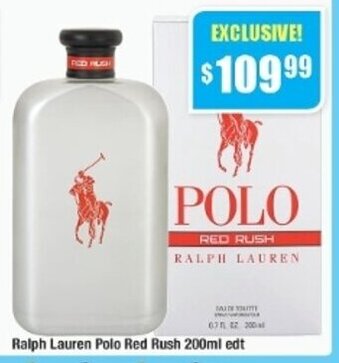 Chemist Warehouse Ralph Lauren Polo Red Rush 200ml edt offer