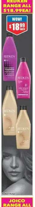 Chemist Warehouse Redken Range offer