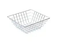 Sandleford Chrome Display Basket Square