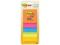 Officeworks Post-it Super Sticky Notes 76x76mm Rio de Janeiro 5 Pack offer