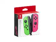 BIG W Nintendo Switch Joy Controllers - Neon Green + Pink offer