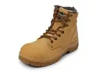 BIG W Tradie Mens Steel Cap Safety Boots Size 7-12 - Wheat offer