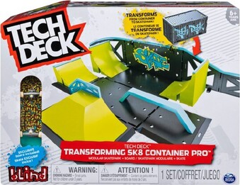 Tech Deck Transforming Skate Container