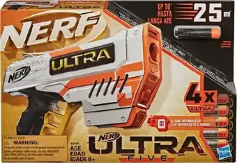 BIG W Nerf Ultra Five Blaster offer
