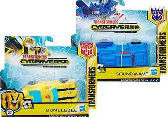 BIG W Transformers Cyberverse One Step Changers offer