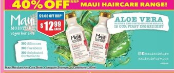 Chemist Warehouse Maui Haircare Range offer