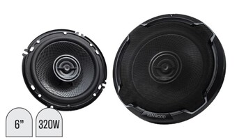 Autobarn Kenwood 6” 2 way ps series coaxial speakers offer