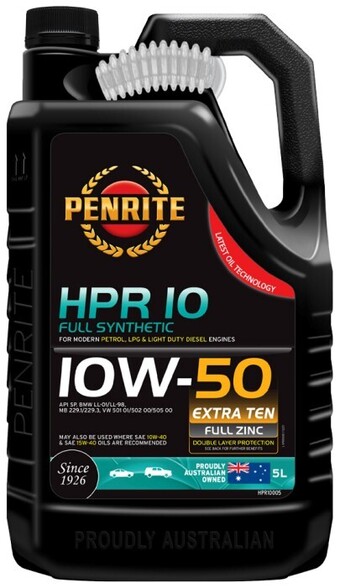 Autopro Penrite hpr 10 10w50 5l offer