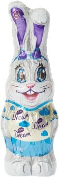 Cadbury Dream White Chocolate Bumper Easter Bunny 150g - Assorted