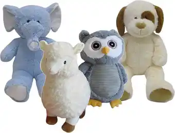 BIG W Assorted Jumbo Plush Toys offer