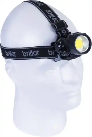 Brillar 3-Mode LED Headlamp with Batteries