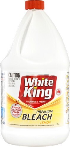 BIG W White King Bleach 2.5-Litre^ offer