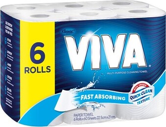 BIG W Viva 6-Pack Paper Towels offer