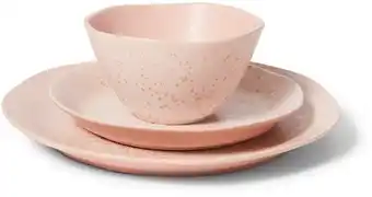 BIG W House & Home 12-Piece Organic Shapes Dinnerset offer