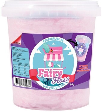 Lolliland Fairy Floss Tub 60g