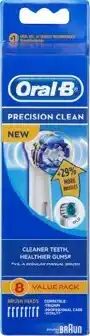BIG W Oral B 8-Pack Precision Clean Power Refills offer