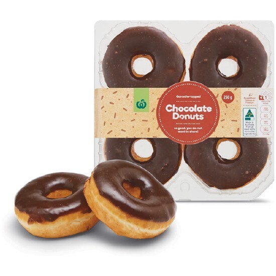 Woolworths donuts varieties pk 4 offer at Woolworths