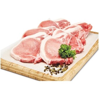 Woolworths Australian pork loin chops offer