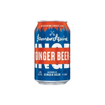 Woolworths James squire ginger beer cans 24x330ml offer