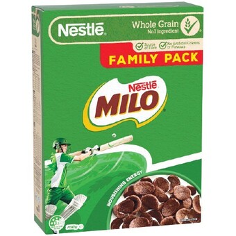 Woolworths Milo cereal 600-700g offer
