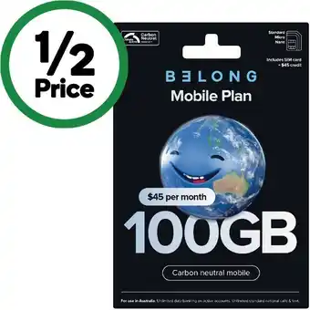 Woolworths Belong $45 sp‡ offer