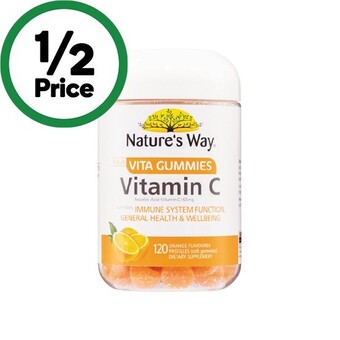 Nature's way vita gummies vitamin c pk 120*