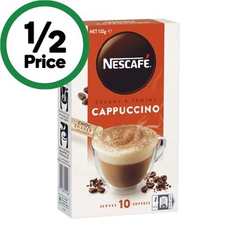 Woolworths Nescafe coffee sachets pk 8-10 offer