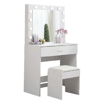 Woolworths Levede dressing table set makeup mirror jewellery organizer cabinet offer