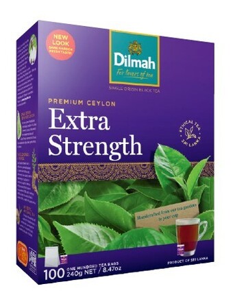 Coles Dilmah extra strong tea bags 100 pack offer