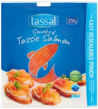 Tassal smoked salmon 250g