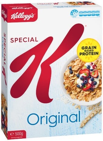 Coles Kellogg's special k cereal 500g offer