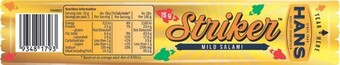 Coles Hans striker salami sticks 15g offer