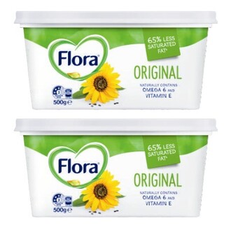 Coles Flora margarine 500g offer